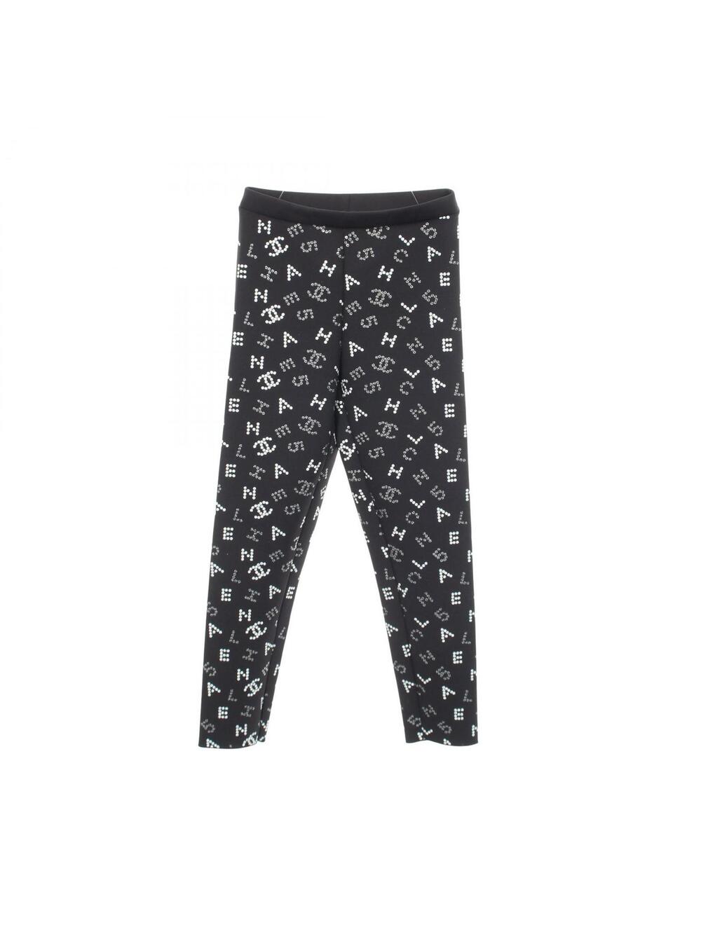 Chanel Coco Mark Logo Leggings Pants #272263C14B